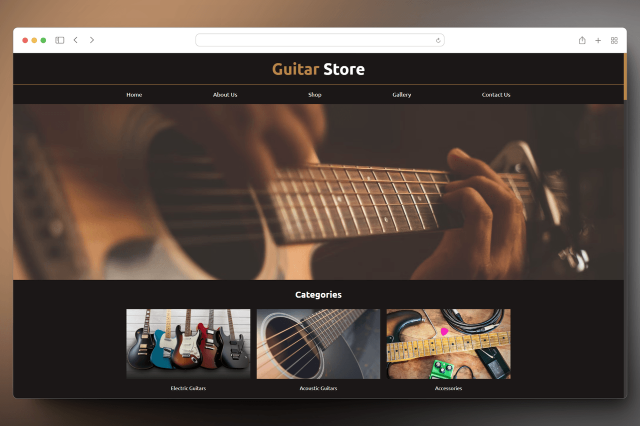 Guitar Store