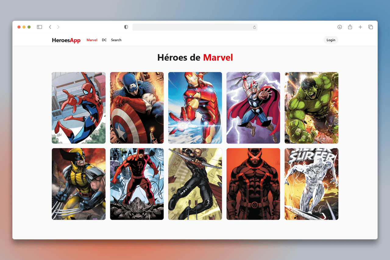Heroes App